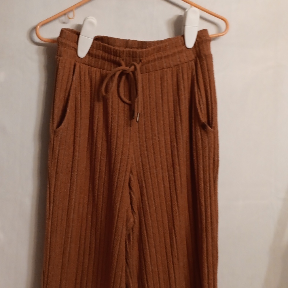 Ripcurl Women's Ribbed Brown Pants Size Small - Picture 4 of 10